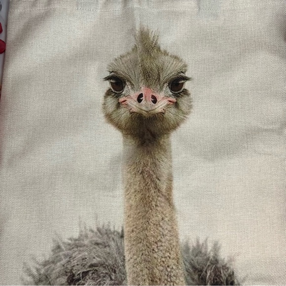 Eco-Friendly Folding Ostrich Tote Bag - Picture 7 of 13